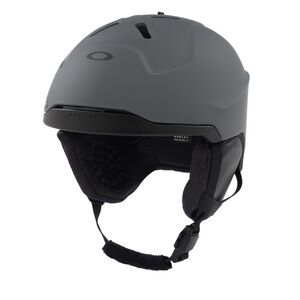 Oakley Matte Gray Snow Helmet with Padded Ear Covers